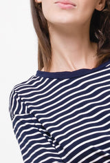 T-shirt marinière à manches courtes MILLARIA bleu